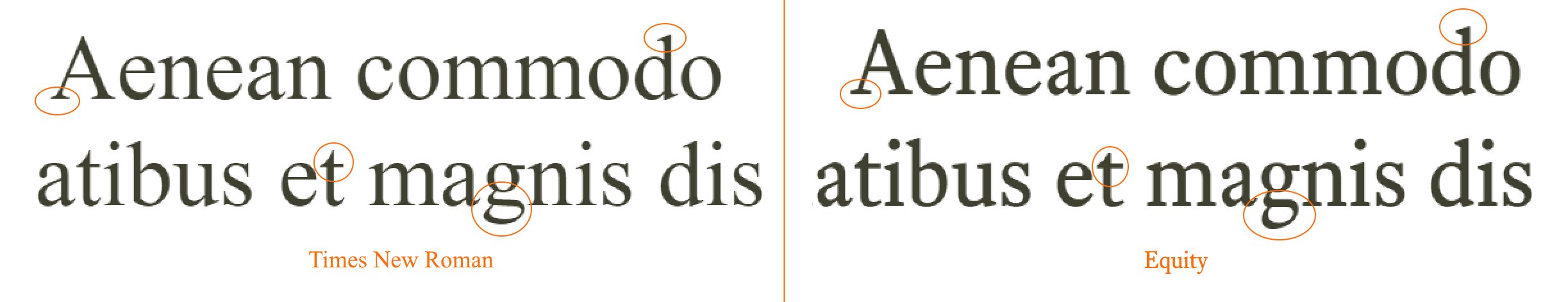 Figure 9.11 - Default serif text (Times New Roman)